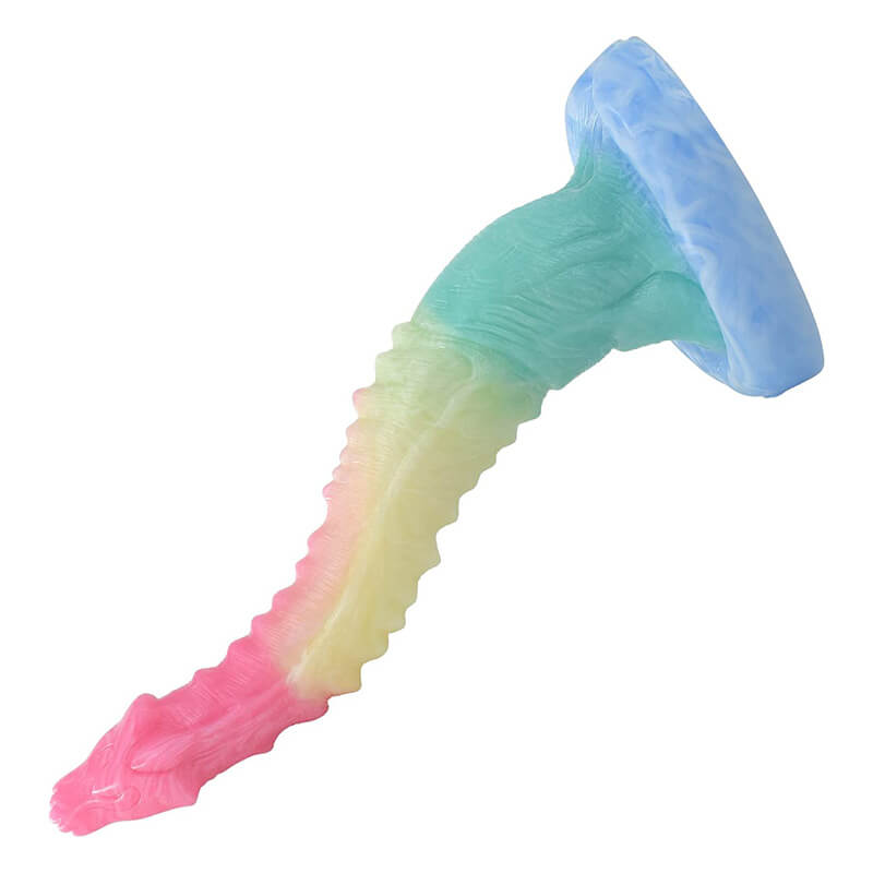 10-inch-Realistic-S-Shaped-Dragon-Suction-Cup-Long-Pink-Silicone-Dildos