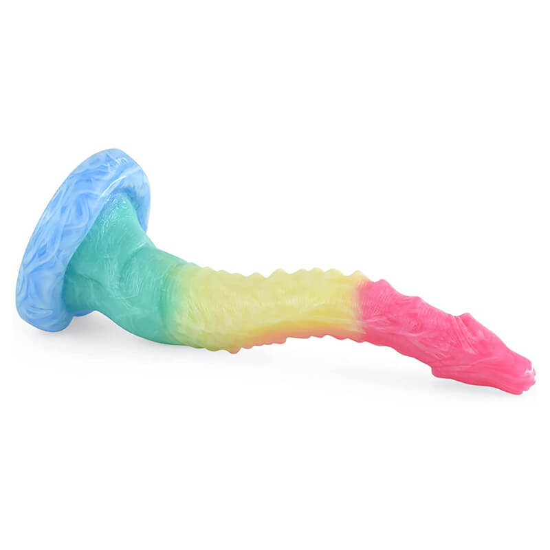 10-inch-Realistic-S-Shaped-Dragon-Suction-Cup-Long-Pink-Silicone-Dildos
