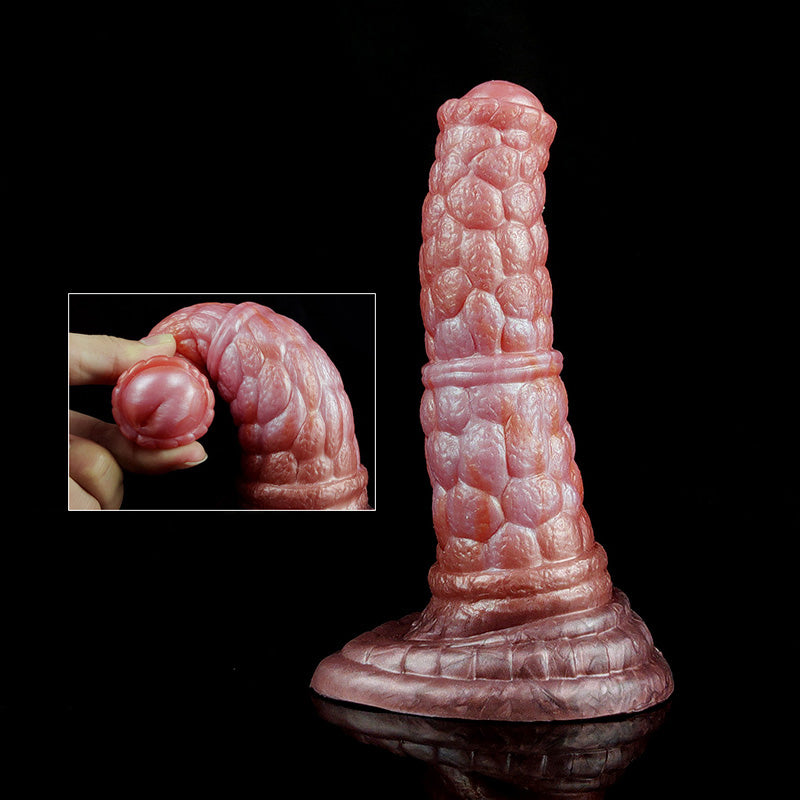 18cm-Horse-Dildo-G-Spot-Massager-Sex-Tools-For-Men-Anal-Plug-Bump-Texture-Soft-Silicone-Animal-Dildo