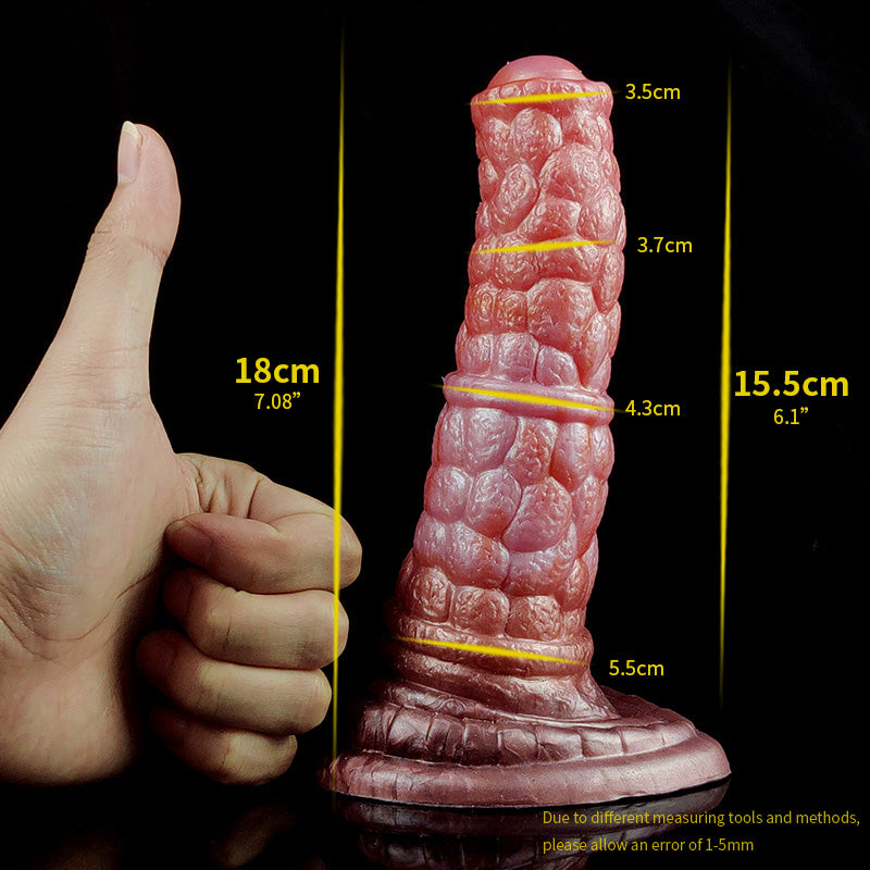 18cm-Horse-Dildo-G-Spot-Massager-Sex-Tools-For-Men-Anal-Plug-Bump-Texture-Soft-Silicone-Animal-Dildo