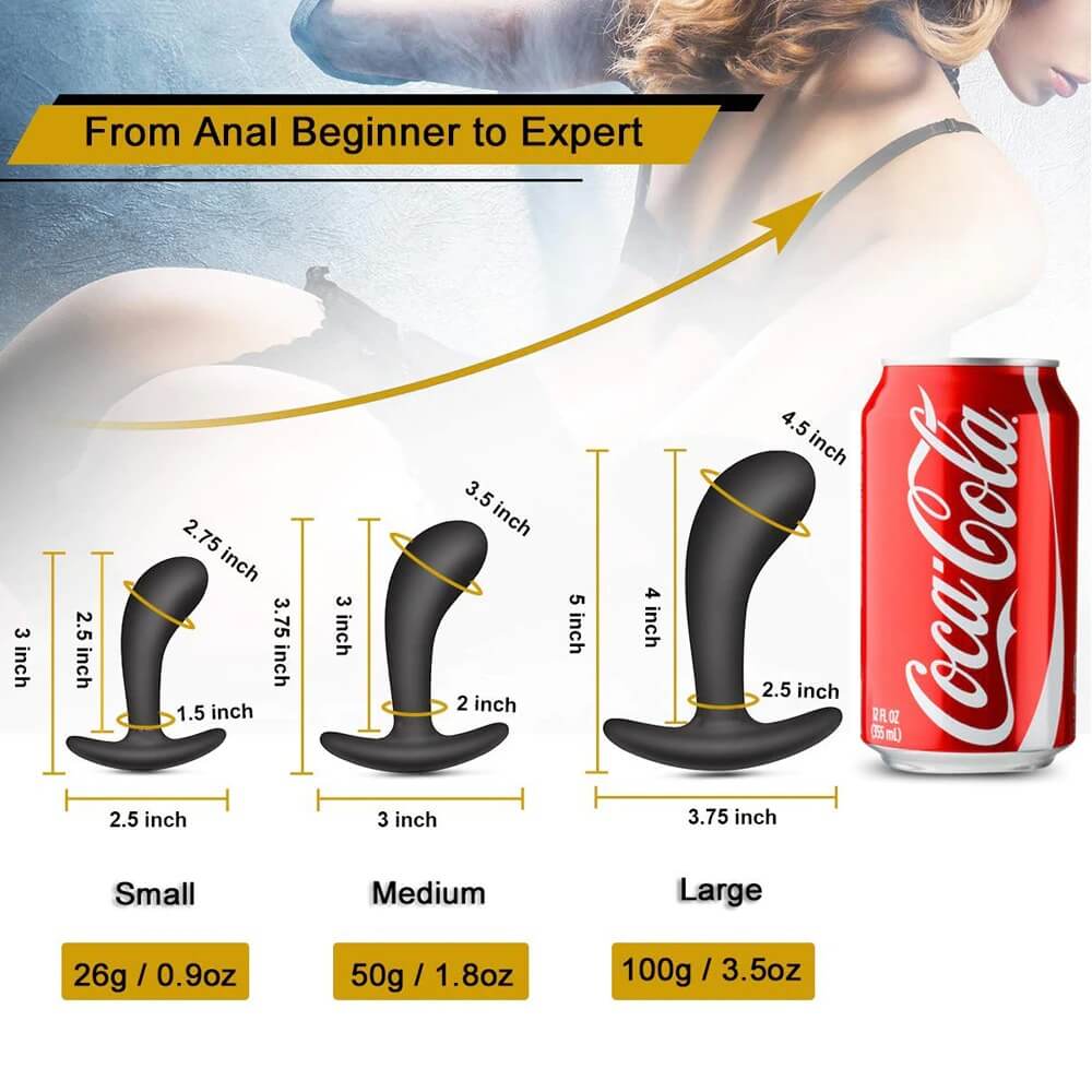 3-Silicone-Anal-Plugs-Training-Set-Bullet-Dildo-Vibrator-Anal-Sex-Toys-For-Woman-Male-Prostate