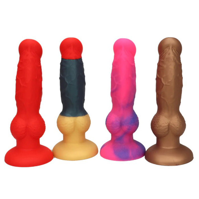 7.2-Silicone-Realistic-Wolf-Animal-Dildo-with-Strong-Suction-Cup