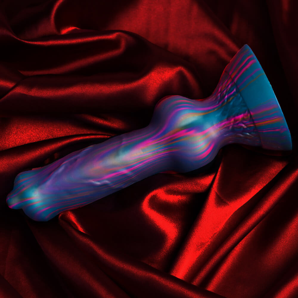 7.6-Silicone-Realistic-Wolf-Animal-Dildo-with-Strong-Suction-Cup