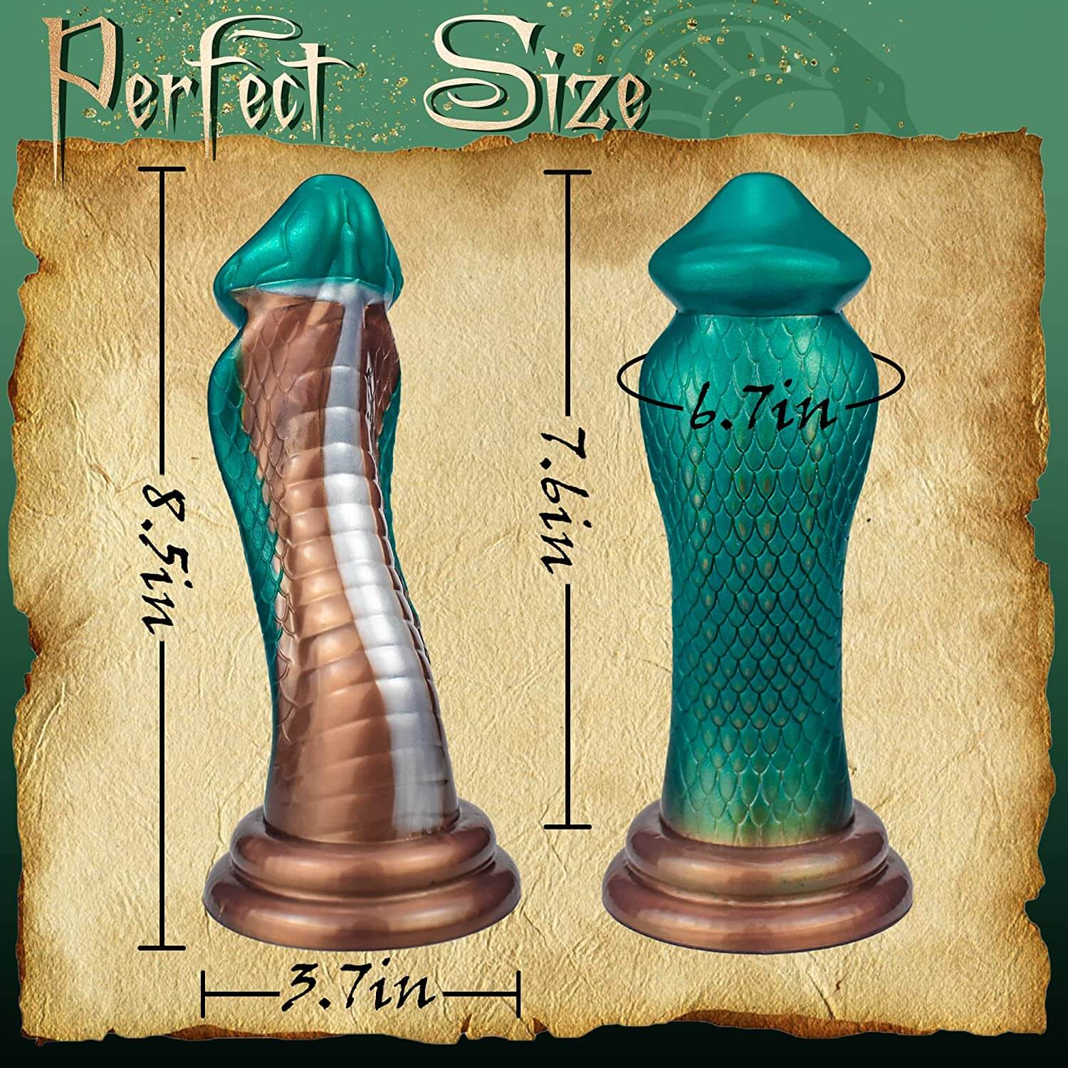 8.5-Snake-Silicone-Dildo-Soft-Monster-Snake-Serpenoid-Curve-Dildo