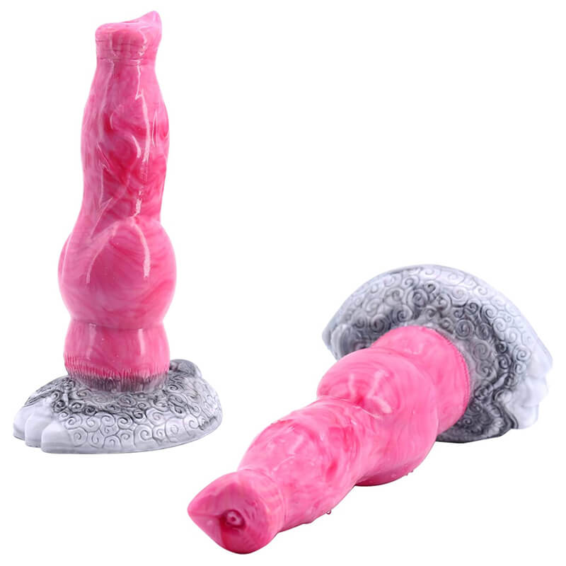 Animal-Dildo-with-Suction-Cup-for-Women-Curly-Coated-Retriever-Dog-Penis-Vagina-Stimulate-Erotic-Alien-Dildo