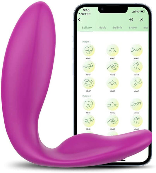 App-Control-Wearable-Clitoris-Vibrator-Silicone-Panties-Vibrator-For-Women