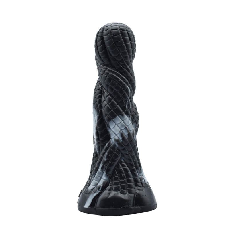 Simulation-Snake-Pattern-Luminous-Dildo-Silicone-Animal-Butt-Plug