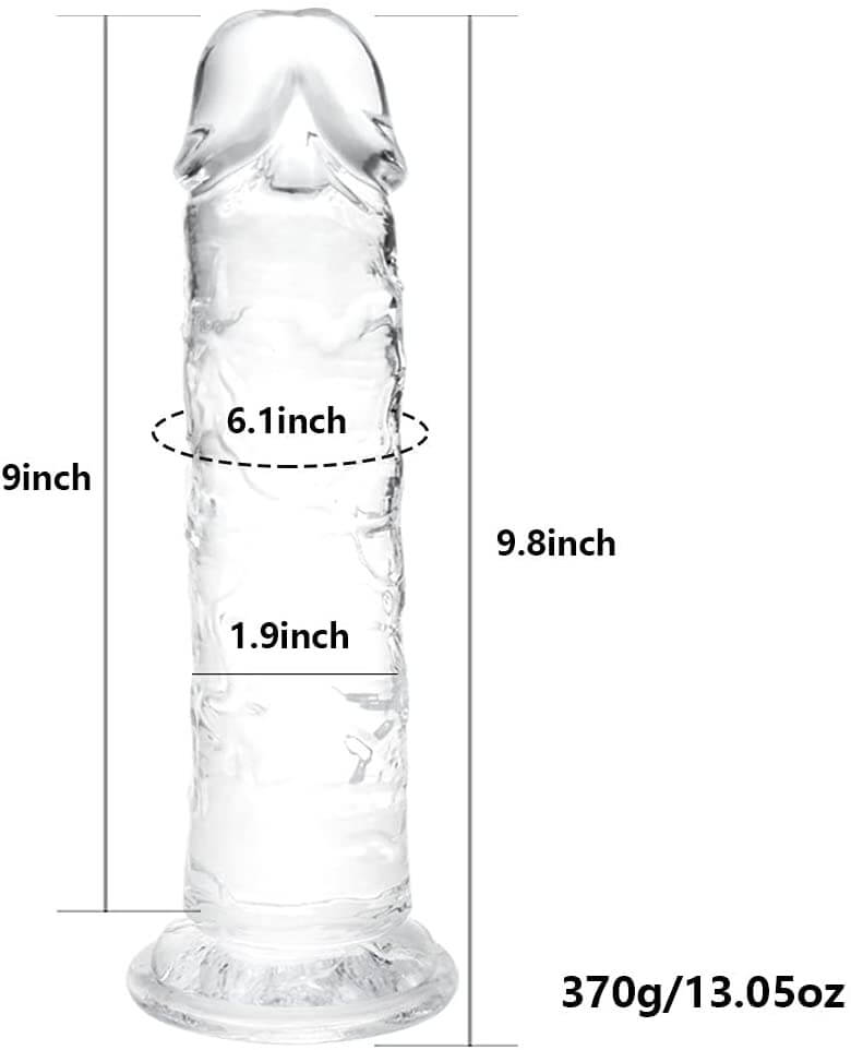 Clear-Jelly-Realistic-Dildo-For-Women-Suction-Cup-Adult-Sex-Toys