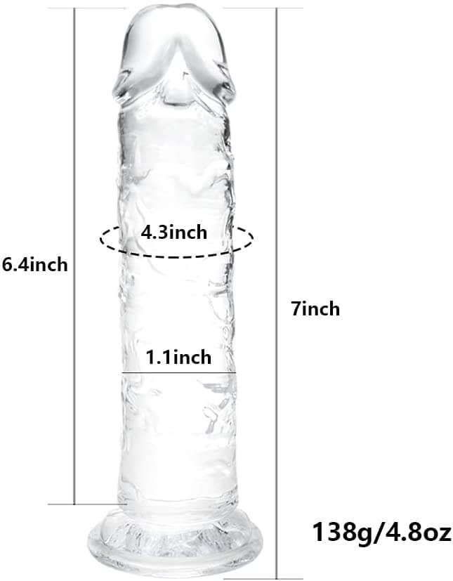 Clear-Jelly-Realistic-Dildo-For-Women-Suction-Cup-Adult-Sex-Toys