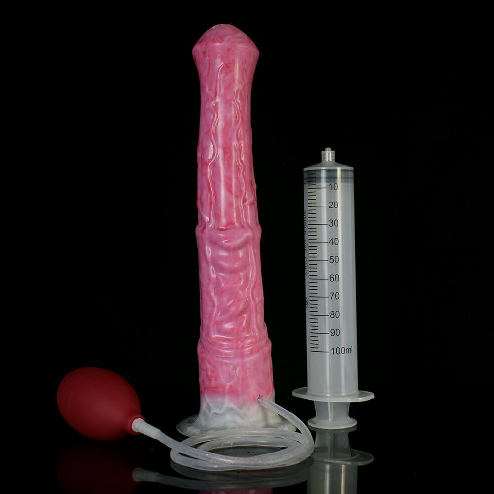 Ejaculation-Horse-Dildo-With-Suction-Cup-Spray-Liquid-Squirting-Penis-Silicone-Multi-Color-Anal-Sex-Toy