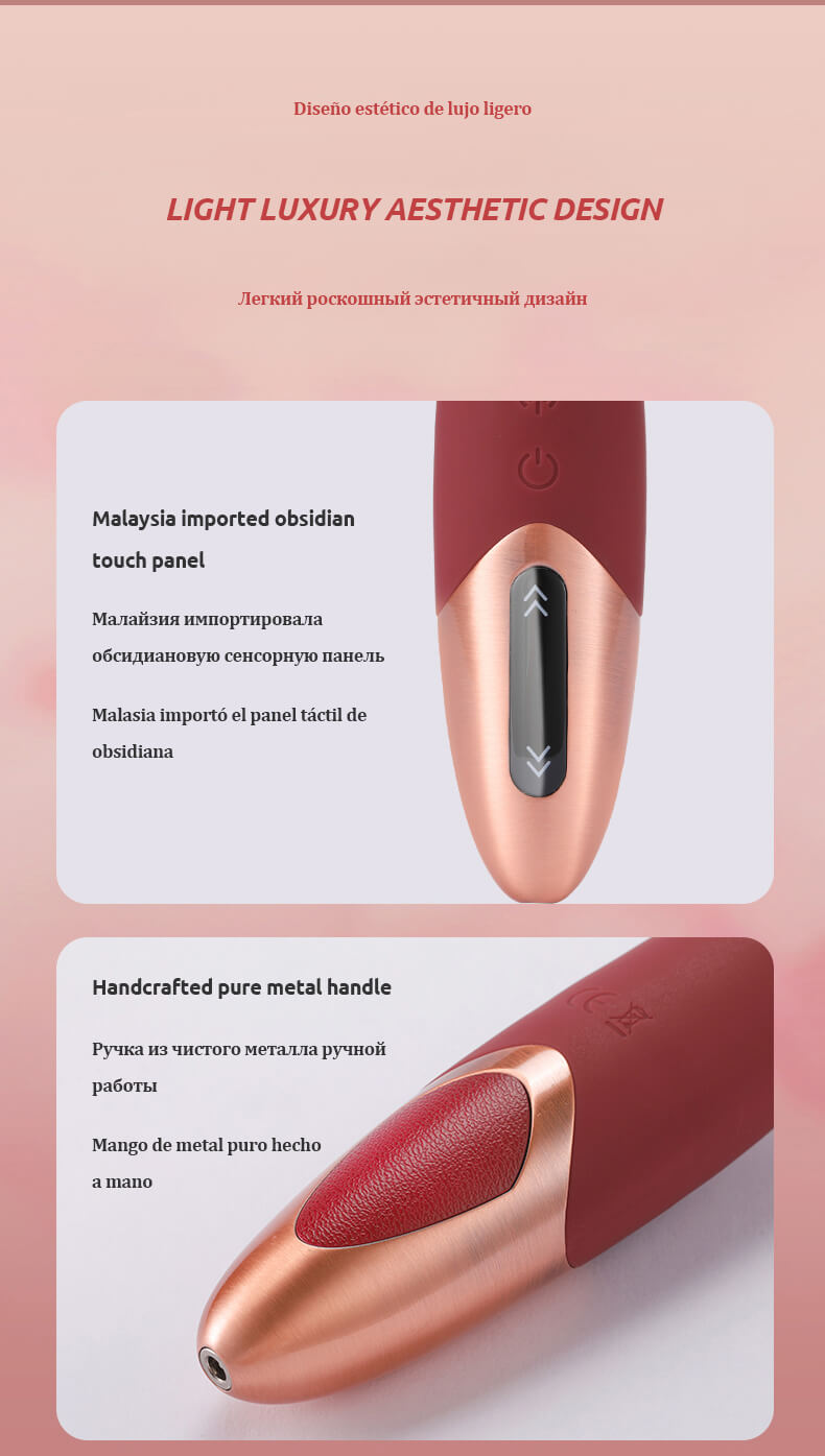 High-end-vibrators-touch-screen-control-G-spot-clitoris-Stimulator-Nipple-massager-silicone-dildo-Adult-sex-toy