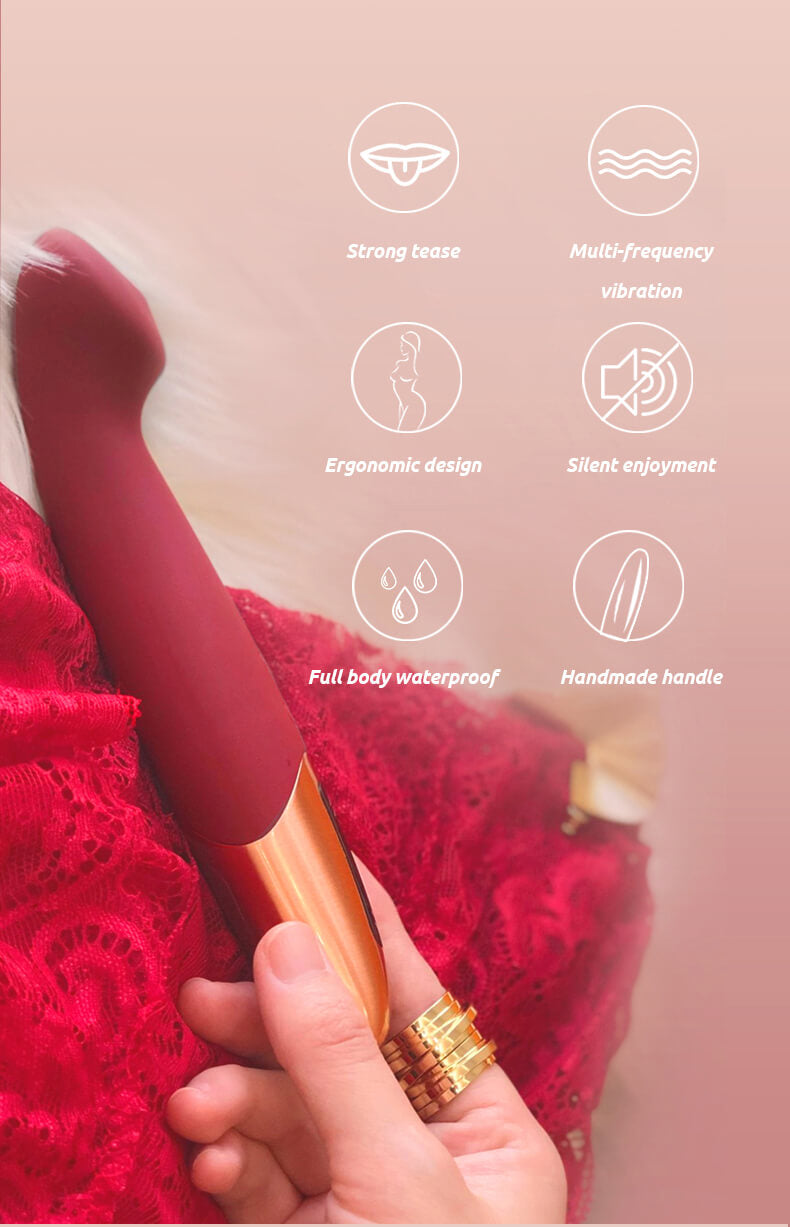 High-end-vibrators-touch-screen-control-G-spot-clitoris-Stimulator-Nipple-massager-silicone-dildo-Adult-sex-toy