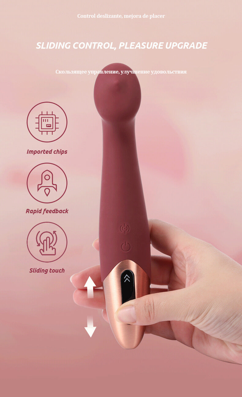 High-end-vibrators-touch-screen-control-G-spot-clitoris-Stimulator-Nipple-massager-silicone-dildo-Adult-sex-toy