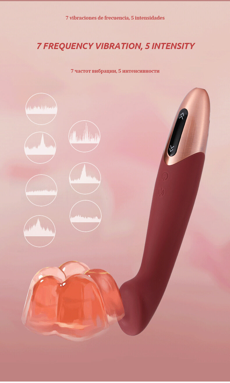High-end-vibrators-touch-screen-control-G-spot-clitoris-Stimulator-Nipple-massager-silicone-dildo-Adult-sex-toy