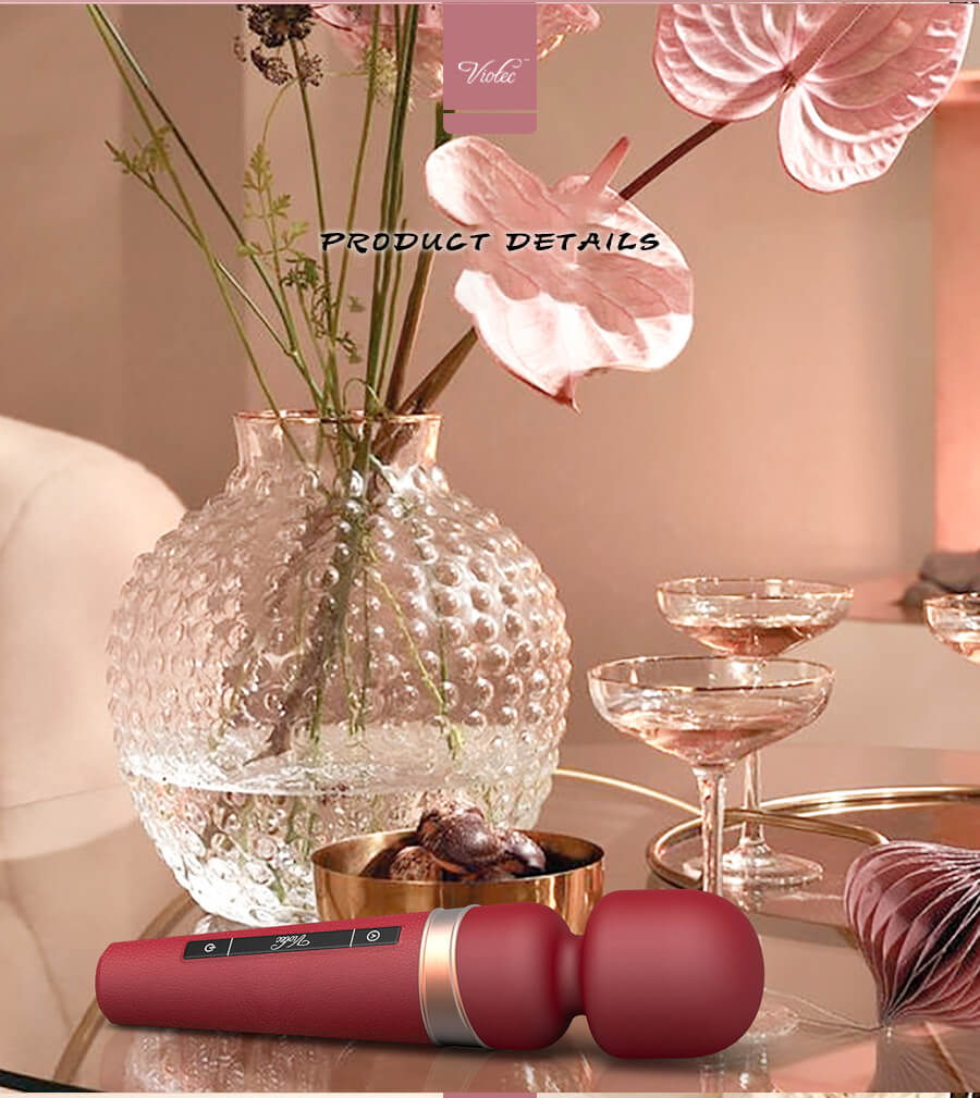 Japan-style-AV-stick-Touch-screen-control-woman-with-massager-silicone-USB-magic-wand-vibrators-for-women