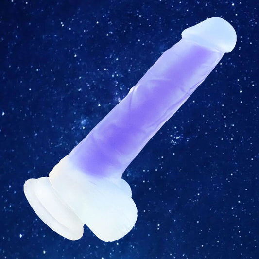 Luminous-Dildo-G-Spot-Stimulator-8-in-Silicone-Dildo-Sex-Toys-for-Adults