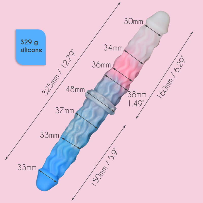 Macaron-Double-Ended-Sex-Toys-for-Lesbian-Long-Big-Knot-Animal-Horse-Dick-Dog-Penis