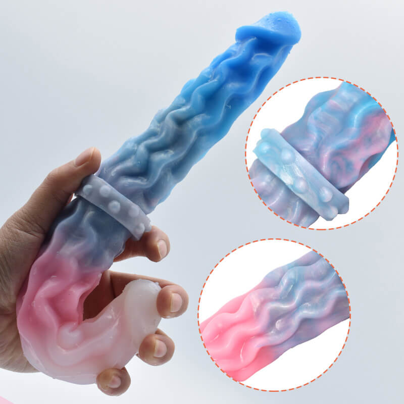 Macaron-Double-Ended-Sex-Toys-for-Lesbian-Long-Big-Knot-Animal-Horse-Dick-Dog-Penis