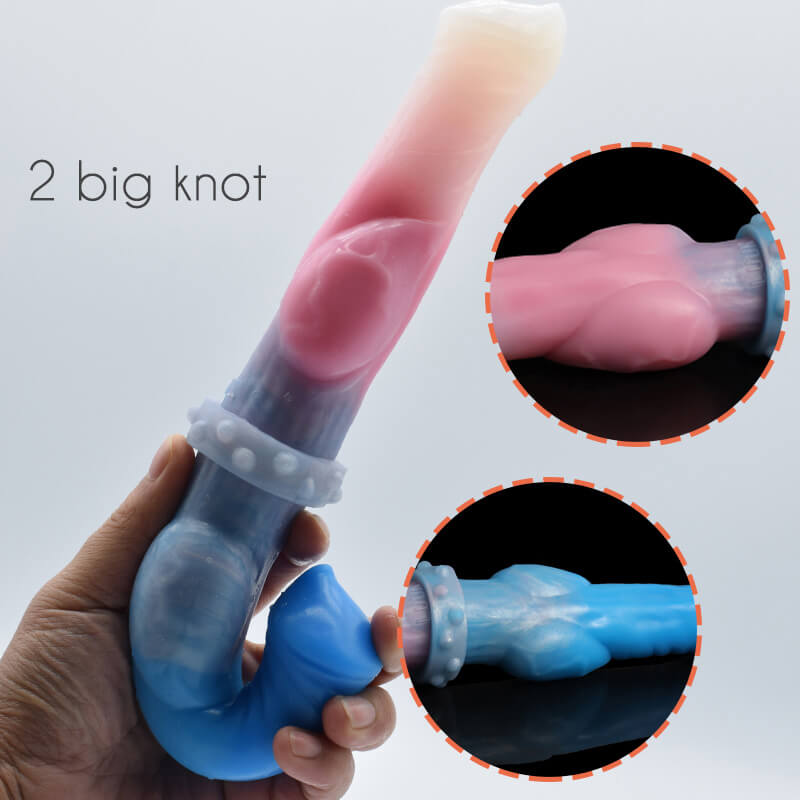 Macaron-Double-Ended-Sex-Toys-for-Lesbian-Long-Big-Knot-Animal-Horse-Dick-Dog-Penis