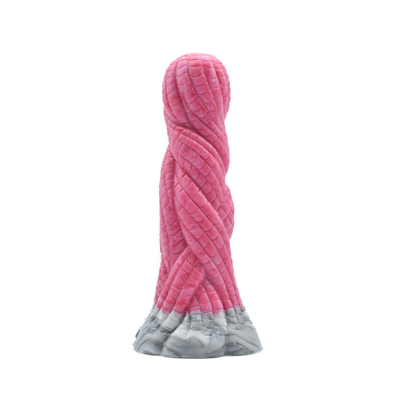 Simulation-Snake-Pattern-Luminous-Dildo-Silicone-Animal-Butt-Plug