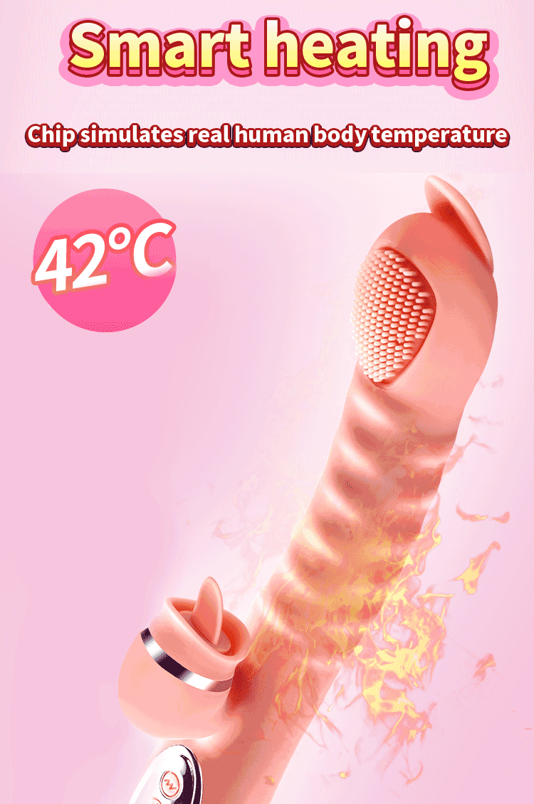 New-Powerful-Dildo-Vibrator-For-women-G-Spot-Rabbit-Vibrator-Tongue-Lick-Clitoris-Stimulator-Adult-Sex-Toy