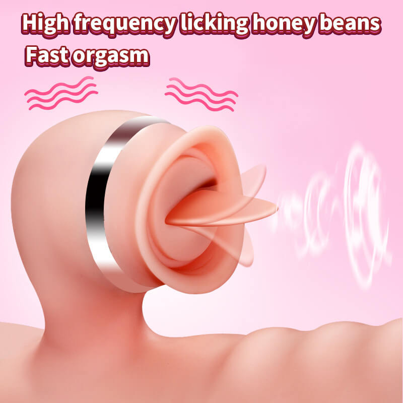 New-Powerful-Dildo-Vibrator-For-women-G-Spot-Rabbit-Vibrator-Tongue-Lick-Clitoris-Stimulator-Adult-Sex-Toy