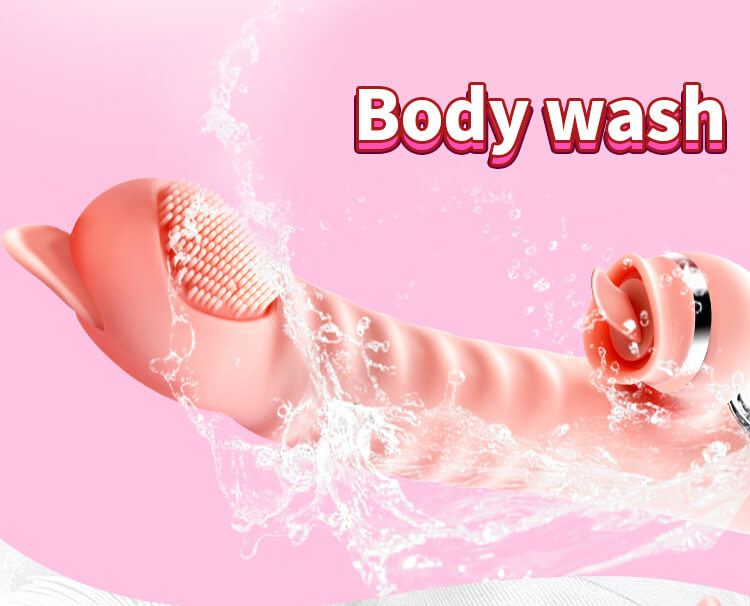 New-Powerful-Dildo-Vibrator-For-women-G-Spot-Rabbit-Vibrator-Tongue-Lick-Clitoris-Stimulator-Adult-Sex-Toy