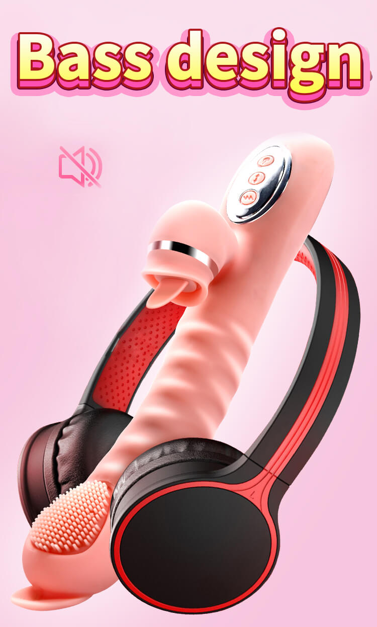 New-Powerful-Dildo-Vibrator-For-women-G-Spot-Rabbit-Vibrator-Tongue-Lick-Clitoris-Stimulator-Adult-Sex-Toy
