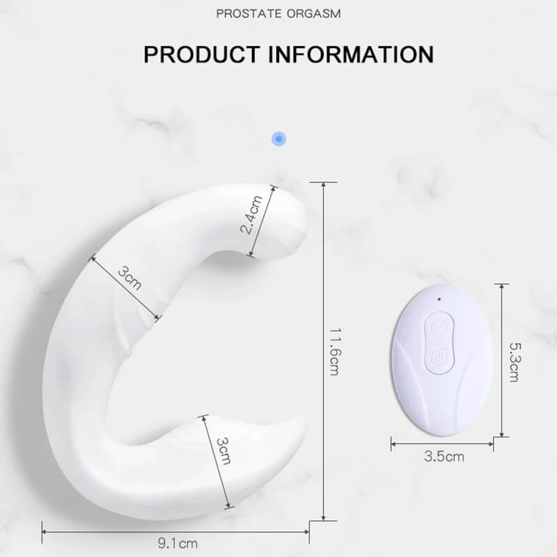 Prostate-Massager-Finger-Like-Movement-Anal-Plug-Waterproof-Powerful-Remote-Toy