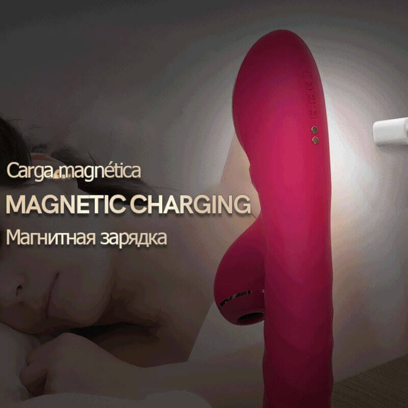 Rabbit-vibrator-for-women-Silicone-Dildos-Rotating-telescopic-G-spot-clitoris-Stimulator-usb-Nipple-sucker