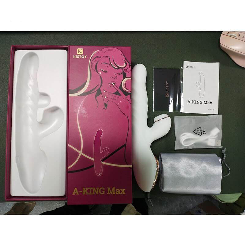 Rabbit-vibrator-for-women-Silicone-Dildos-Rotating-telescopic-G-spot-clitoris-Stimulator-usb-Nipple-sucker