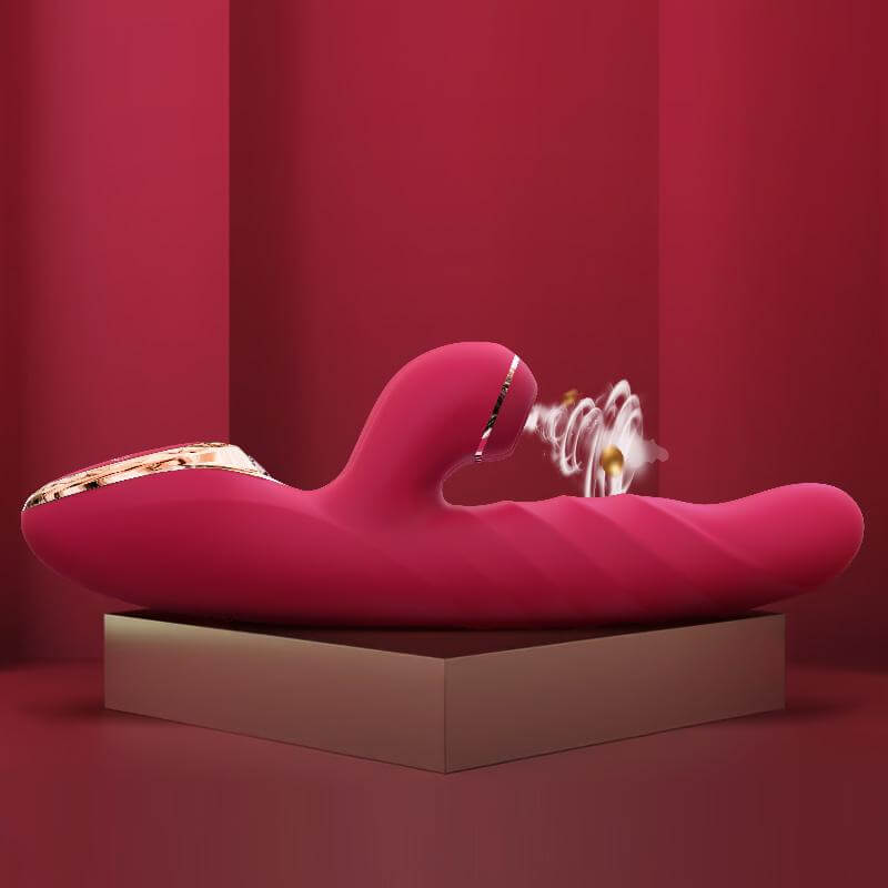 Rabbit-vibrator-for-women-Silicone-Dildos-Rotating-telescopic-G-spot-clitoris-Stimulator-usb-Nipple-sucker