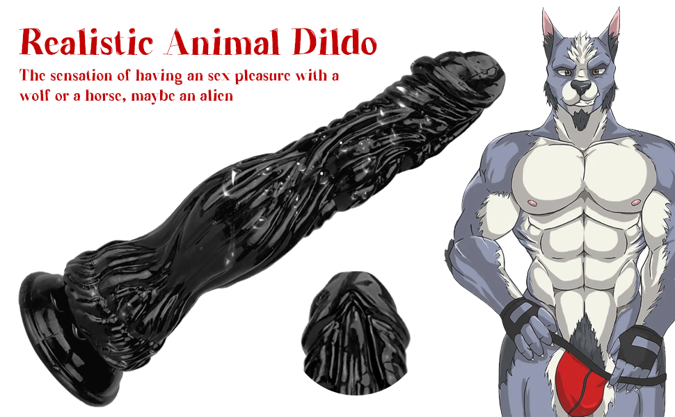 Realistic-Dildo-Huge-Penis-with-Suction-Cup-Big-Dick-Long-Animal-Anal-Dildo-Vagina-Massager-Masturbator