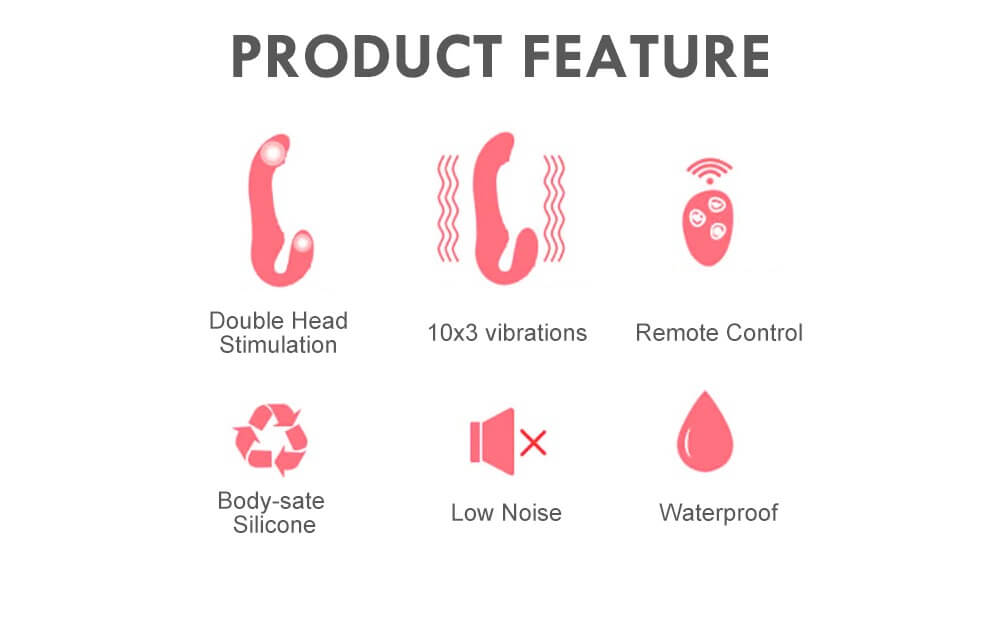 Remote Control Dildo Vibrator Lesbian Strapless Strap on Massager