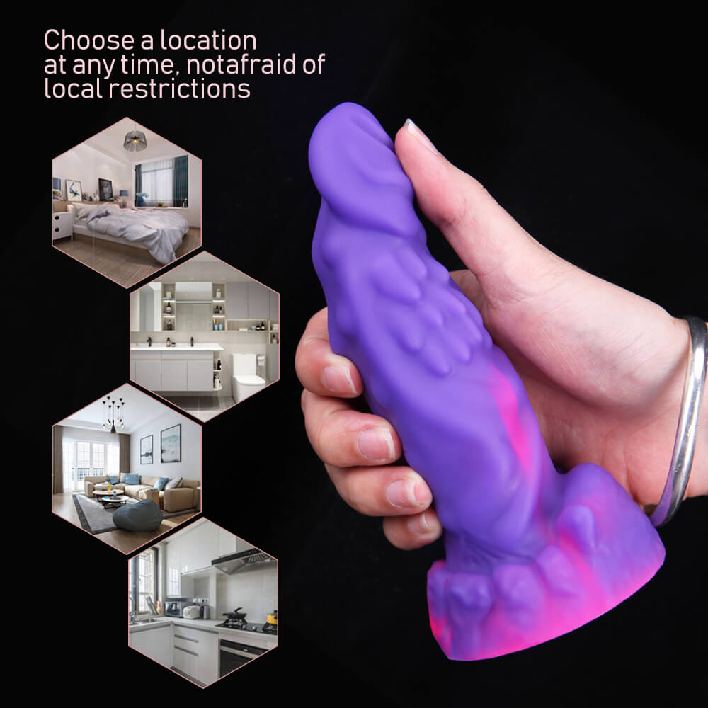 Silicone-Realistic-Dildo-Strong-Suction-Cup-Dildo-Prostate-Massager-Large-Butt-Plug-Dragon-Thick-Dildo-Anal