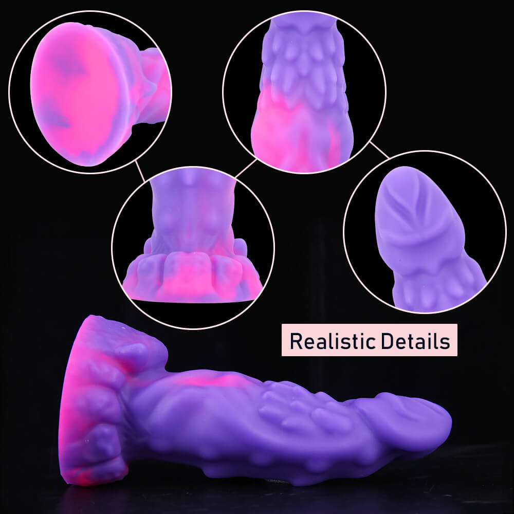 Silicone-Realistic-Dildo-Strong-Suction-Cup-Dildo-Prostate-Massager-Large-Butt-Plug-Dragon-Thick-Dildo-Anal