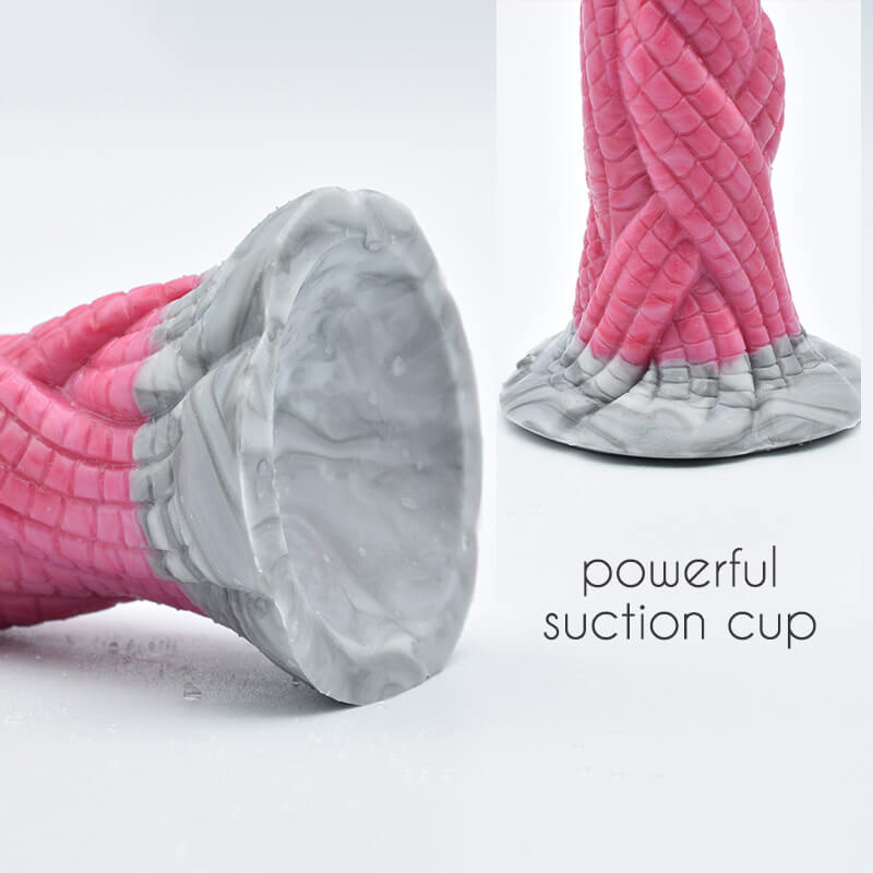 Simulation-Snake-Pattern-Luminous-Dildo-Silicone-Animal-Butt-Plug
