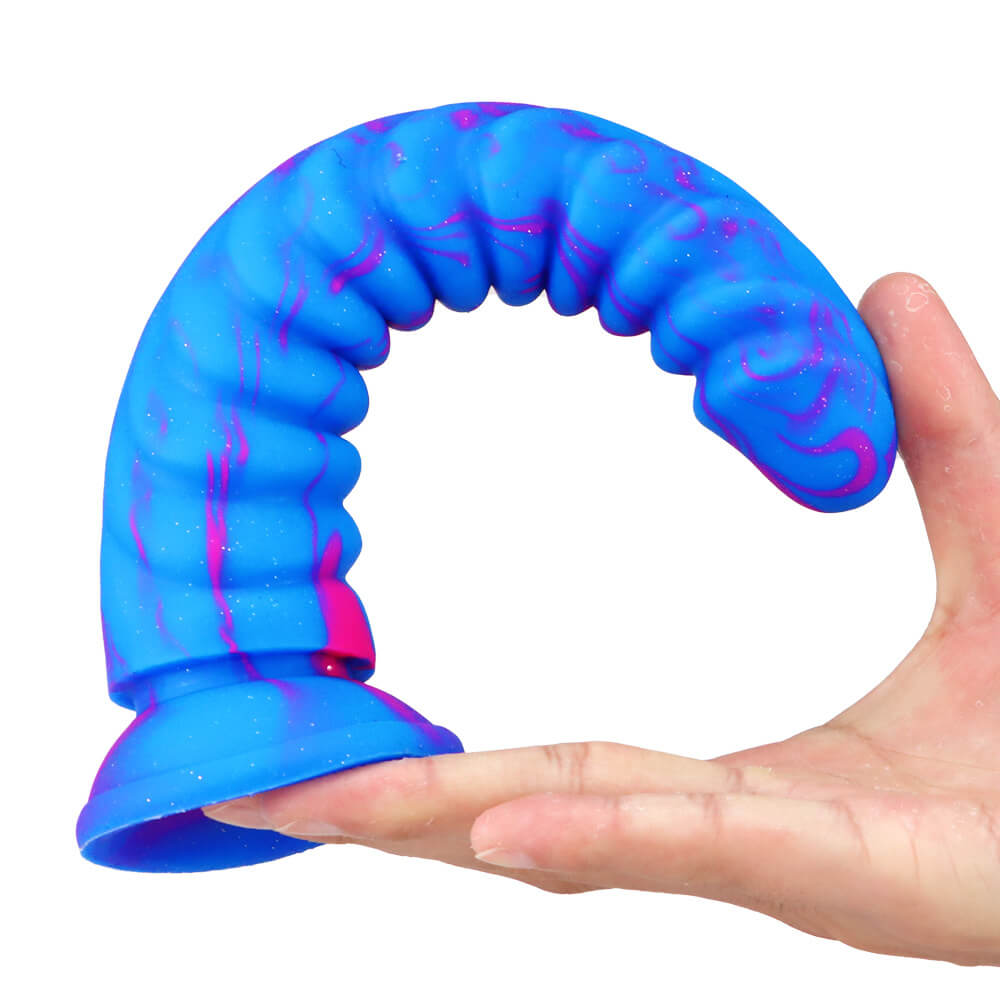 Super-Large-Double-layer-Liquid-Silicone-Colored-Penis-Anal-Butt-Plugs-Strong-Suction-Anal-Plug-Adult-Toy