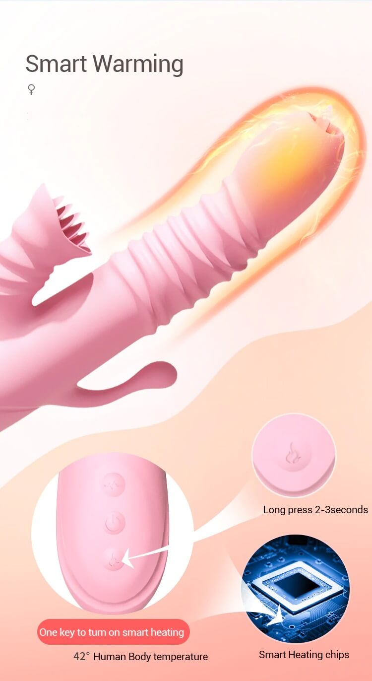 Tongue-Licking-Vibrating-Dildo-Rabbit-Vibrator-Telescopic-Swing-Heating-Anus-G-Spot-Stimulate-AV-Wands
