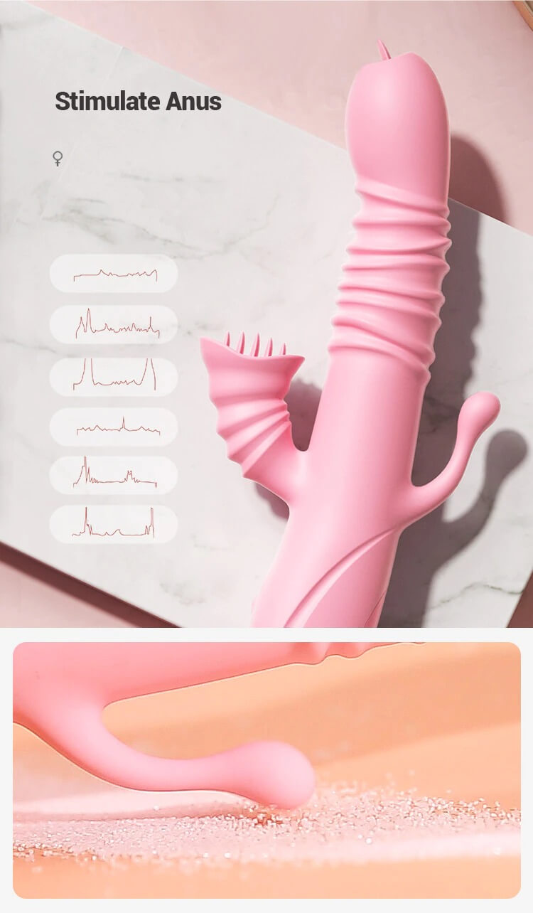 Tongue-Licking-Vibrating-Dildo-Rabbit-Vibrator-Telescopic-Swing-Heating-Anus-G-Spot-Stimulate-AV-Wands