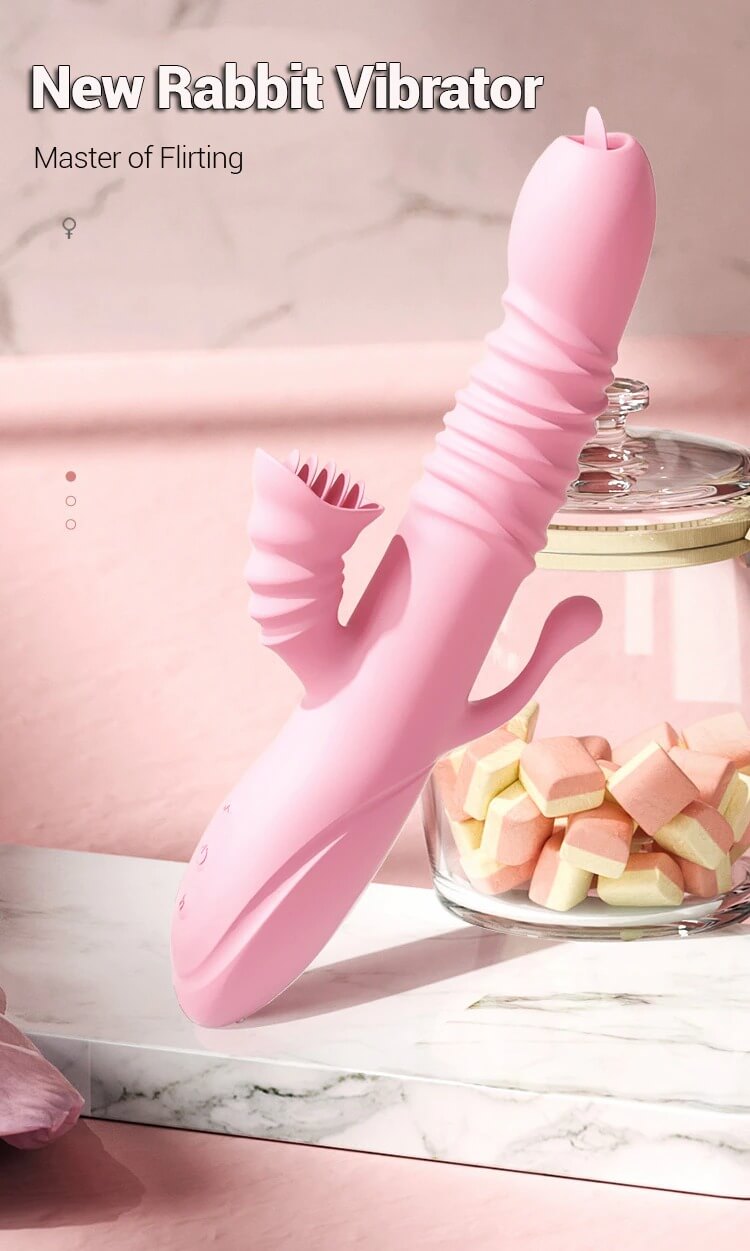 Tongue-Licking-Vibrating-Dildo-Rabbit-Vibrator-Telescopic-Swing-Heating-Anus-G-Spot-Stimulate-AV-Wands