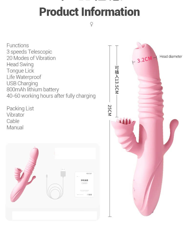 Tongue-Licking-Vibrating-Dildo-Rabbit-Vibrator-Telescopic-Swing-Heating-Anus-G-Spot-Stimulate-AV-Wands