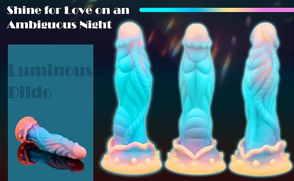 9.1in-Realistic-Silicone-Fantasy-Dildo-Monster-Alien-Sex-Toy