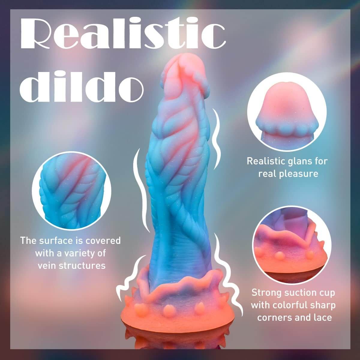 9.1in-Realistic-Silicone-Fantasy-Dildo-Monster-Alien-Sex-Toy
