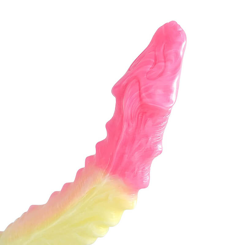 10-inch-Realistic-S-Shaped-Dragon-Suction-Cup-Long-Pink-Silicone-Dildos