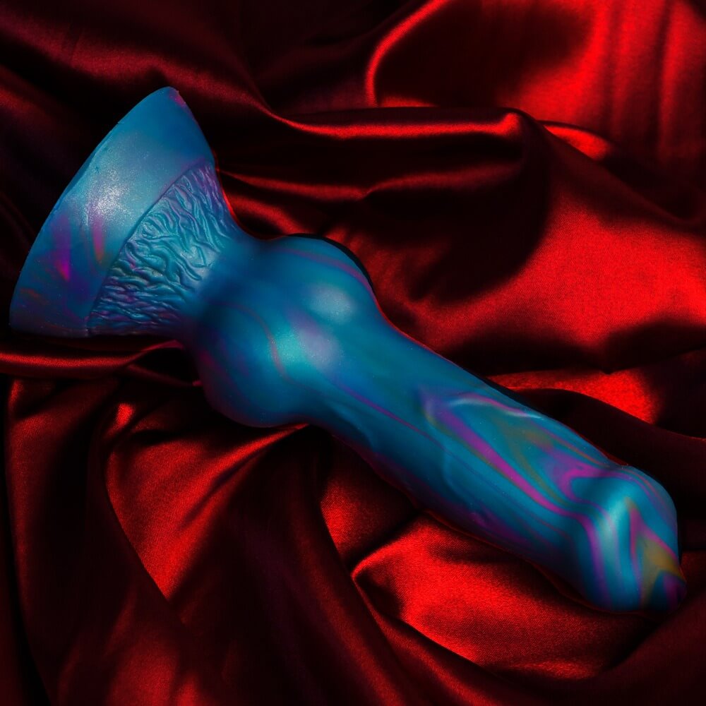 7.6-Silicone-Realistic-Wolf-Animal-Dildo-with-Strong-Suction-Cup