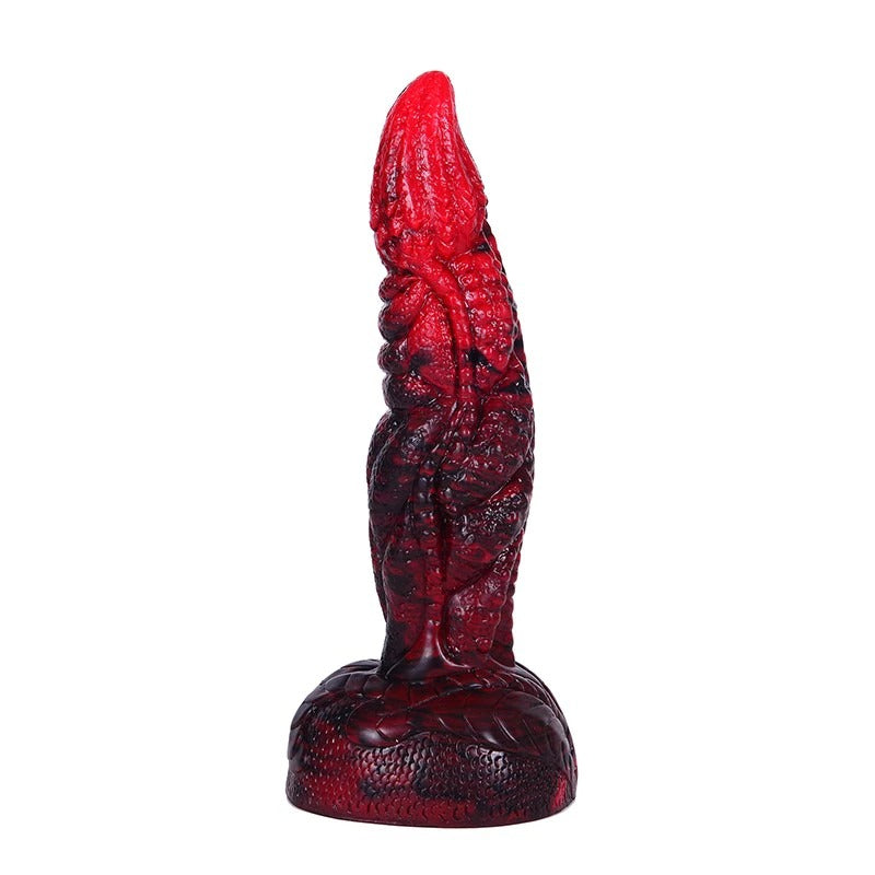 8.1in-Monster-Dildo-Suction-Cup-Silicone-Flexible-Dragon-Dildos