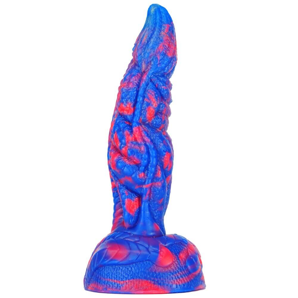 8.1in-Monster-Dildo-Suction-Cup-Silicone-Flexible-Dragon-Dildos