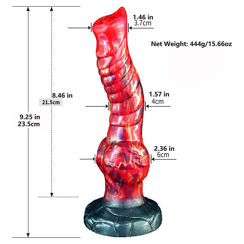 9.25-Large-Monster-Dildo-Suction-Cup-Realistic-Animal-Dildo