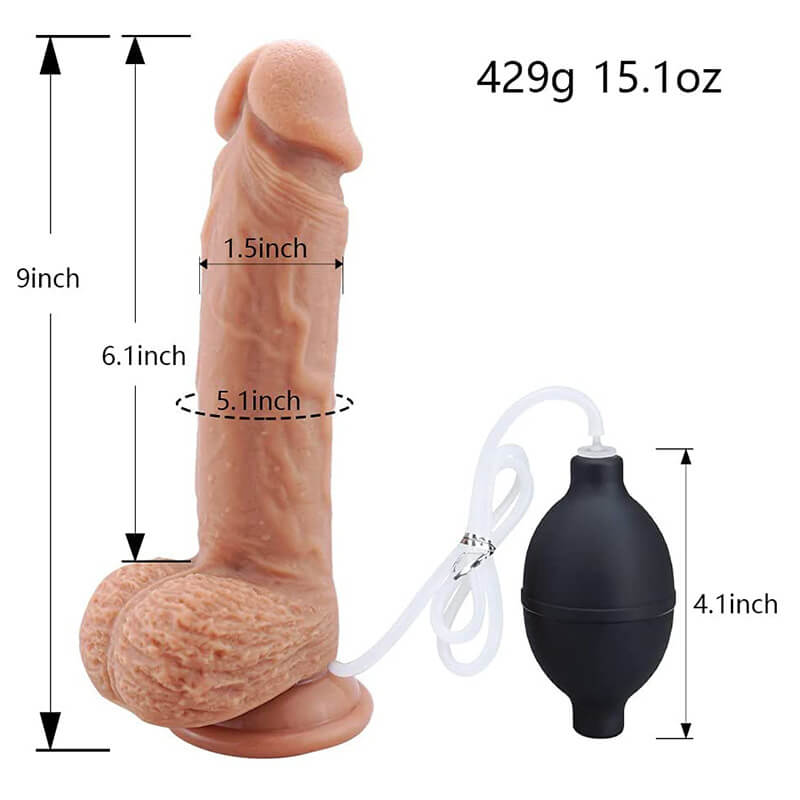 9in-Silicone-Ejaculating-Realistic-Squirting-Dildo-Adult-Toy-Penis-for-Women